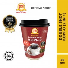 Kluang TV Coffee Double Shot Kopi O 2in1 To-Go Cup